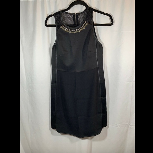 NWT $450 Rebecca Taylor Modern Embellished Mesh Back Mod‎ Dress [ SZ 2 ] - Picture 8 of 9